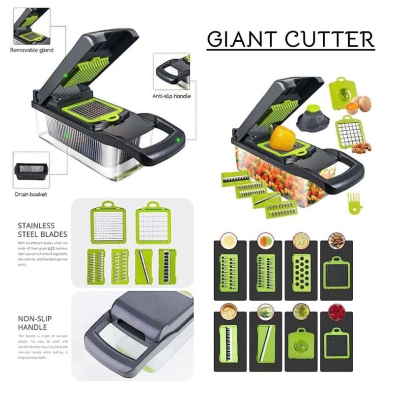 14 In 1 Vegetable Chopper and cutter - Image 2