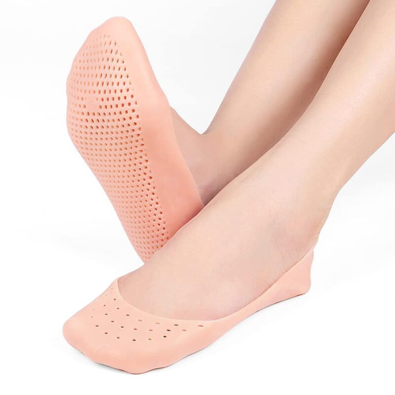 Moisturizing Anti-Crack Silicone Socks for heal cracks and pain relief - Image 4