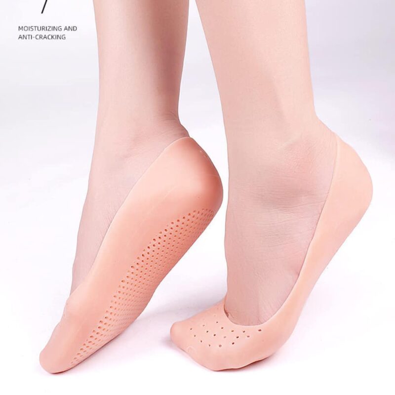 Moisturizing Anti-Crack Silicone Socks for heal cracks and pain relief - Image 5