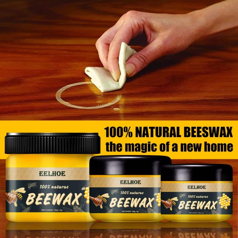 Wood Care Wax Solid Wood Furniture Polishing Seasoning Beeswax Polisher Waterproof