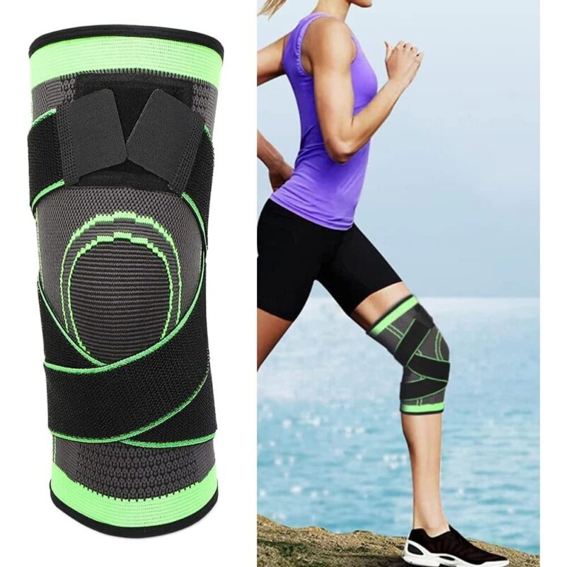 Knee Brace with Adjustable Strap Knee Support & Pain Relief for Sport Running - Image 2