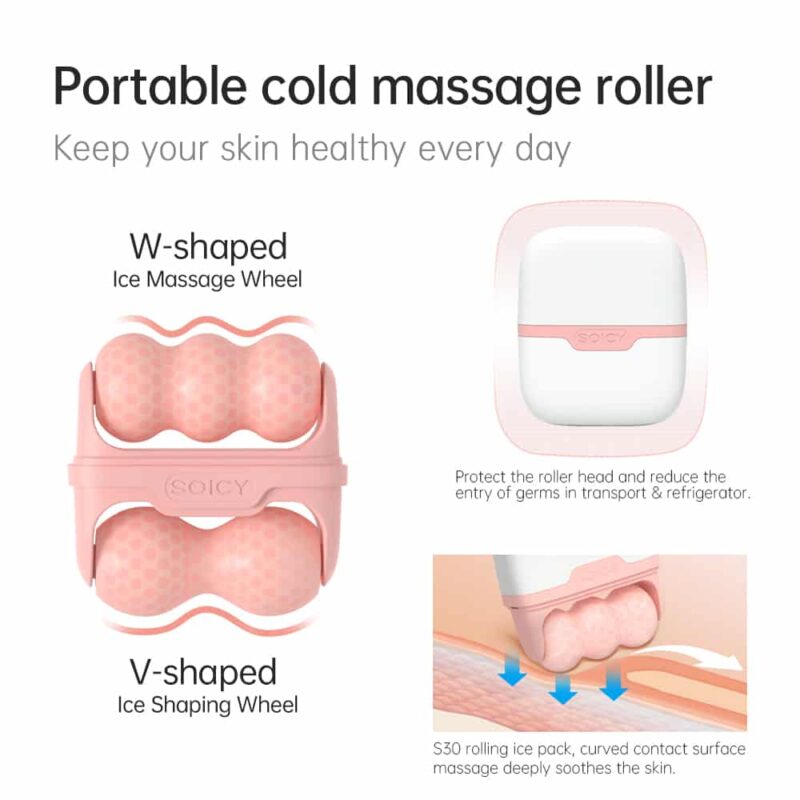 Ice Roller for Face Eye Massage Tools Face Massager - Image 2