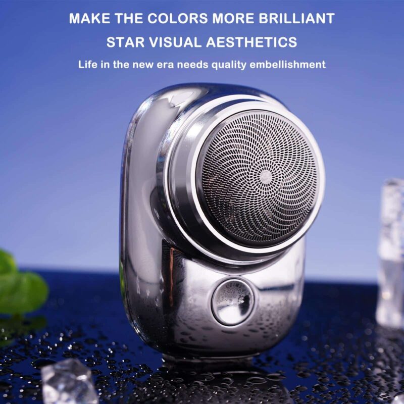 Mini Shave Portable Shaver Wet and Dry Men Is USB Rechargeable Shaver - Image 3