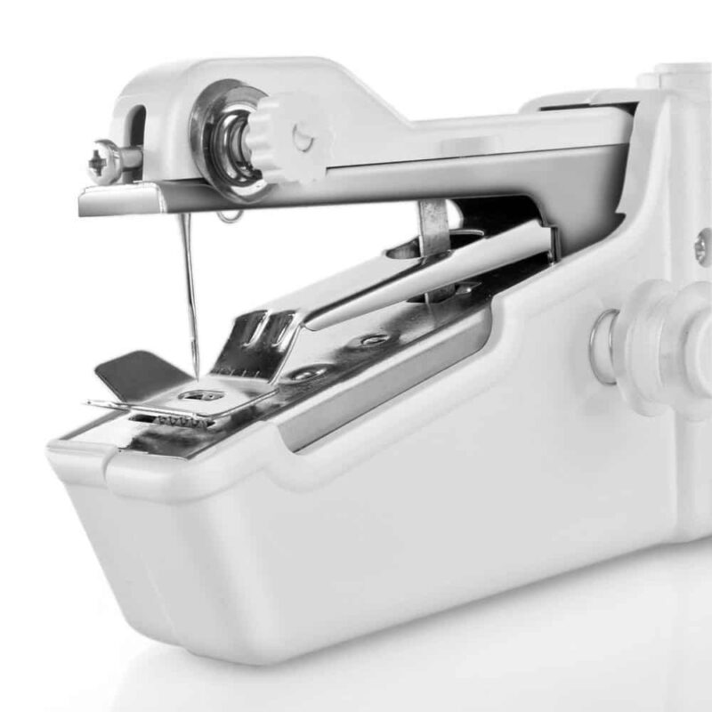 Handheld Sewing Machine Mini Stitch Sew Needlework Cordless Clothes Fabrics Electric Sewing Machine - Image 4