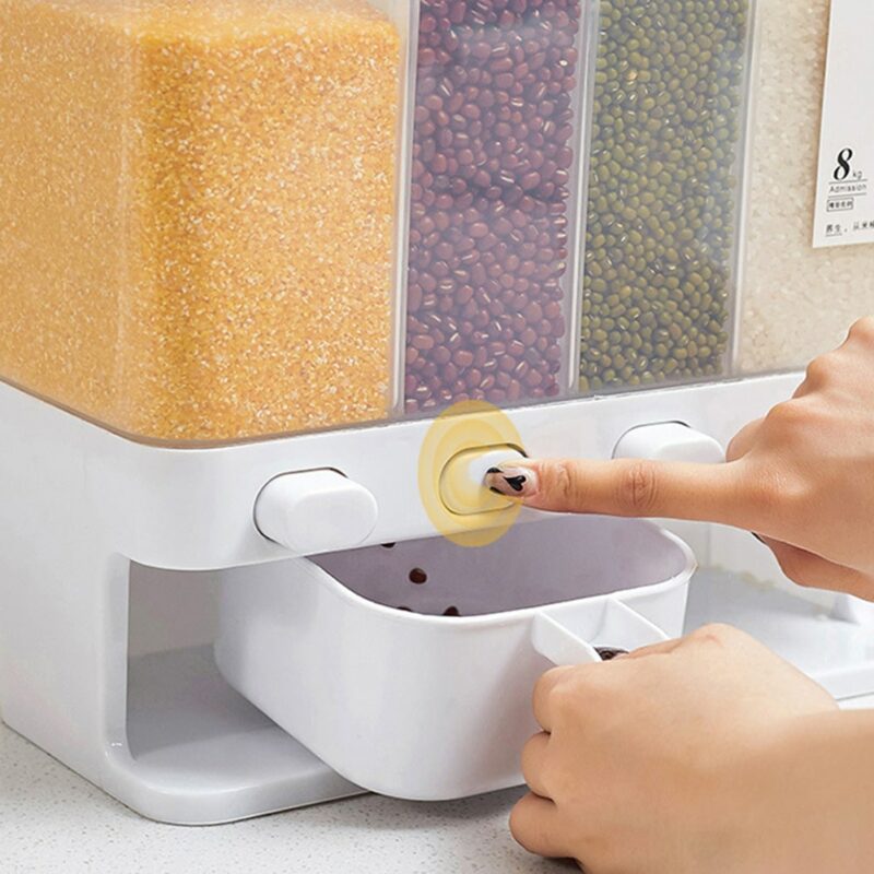 Wall mounted 6 in 1 Cereal dispenser - Image 5