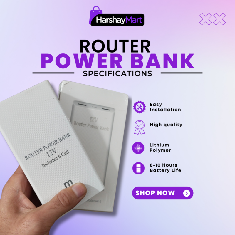 Wifi Router Power Bank | 8-10 Hours Battery Time - Image 2
