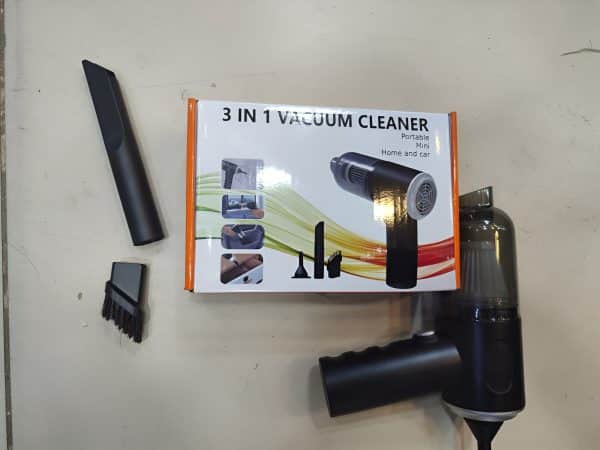3 In 1 Portable Mini Vacuum Cleaner Duster Blower Air Pump Wireless Handheld Clean Microscopic Dust Like Car, Home,computer, Laptop, Flower, Mirror Vehicle Interior Cleaner - Image 2