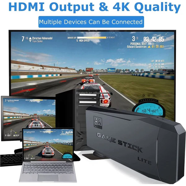 M8 Game 4k With Tekken 3 Game (64gb Tf Card) For 20000+ Games - Image 2