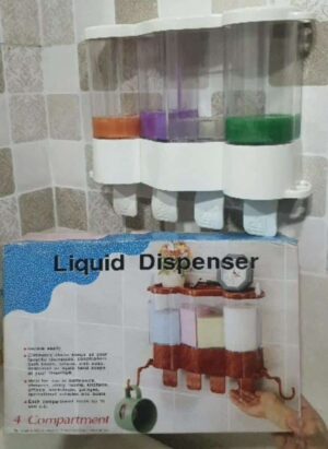 Liquid dispenser 4 compartment