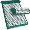 Acupressure Mat and Pillow Set-Ideal for Back and Neck Pain Relief,Stress Reliever,Muscle Relaxation and Massage