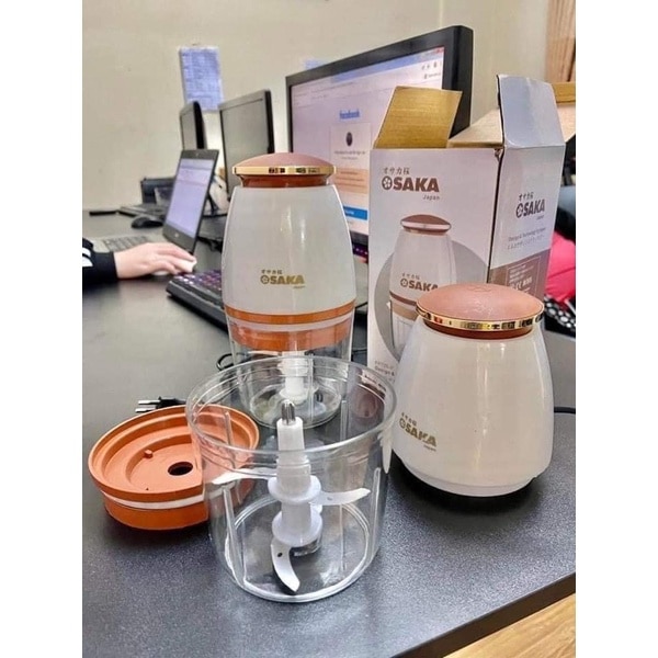 4 in 1 multi functional electric handheld cooking hammer meat mincer food processor - Multifunctional Food Processor Electric Grinder Chopper Baby Food Processor Fast Fruit Blender - Electric food chopper processor for garlic onion meat chilles + veggies - Image 3