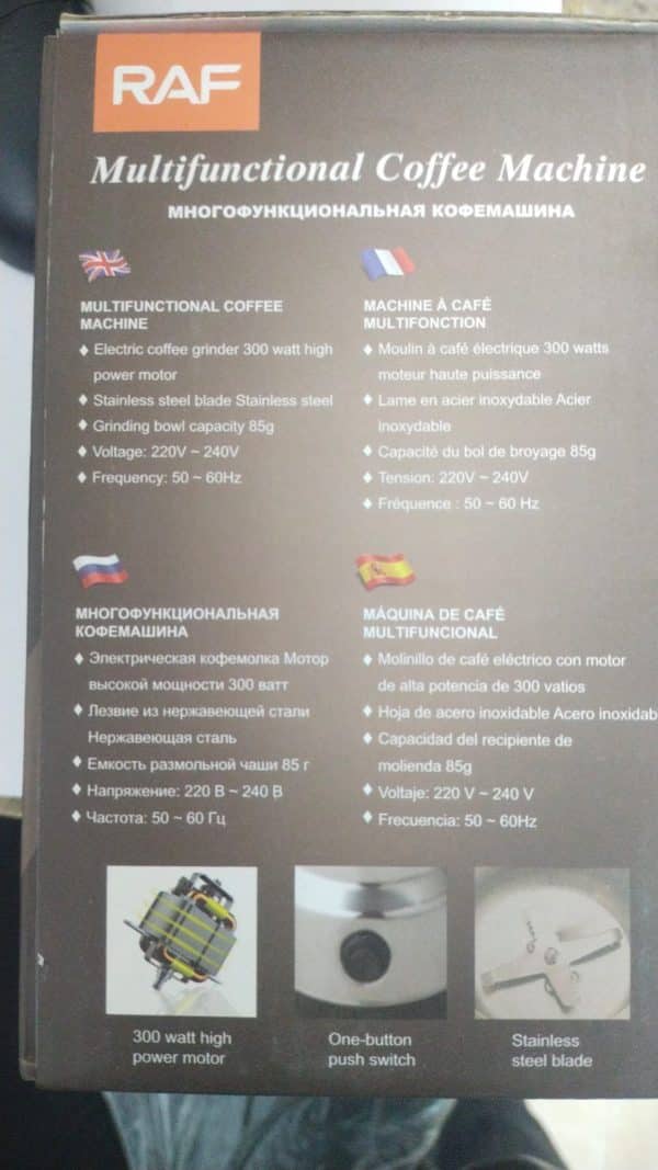 Electric Coffee Grinder Multifunctional Coffee machine - Image 3