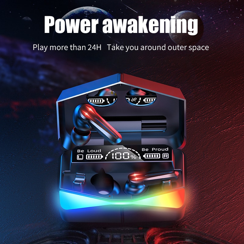 Wireless Bluetooth Gaming Earphones M28 with Low Latency - Image 2