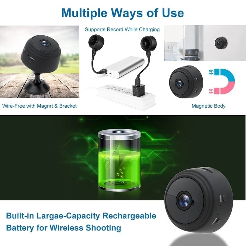 WiFi Mini Camera HD 1080p Wireless - Image 6