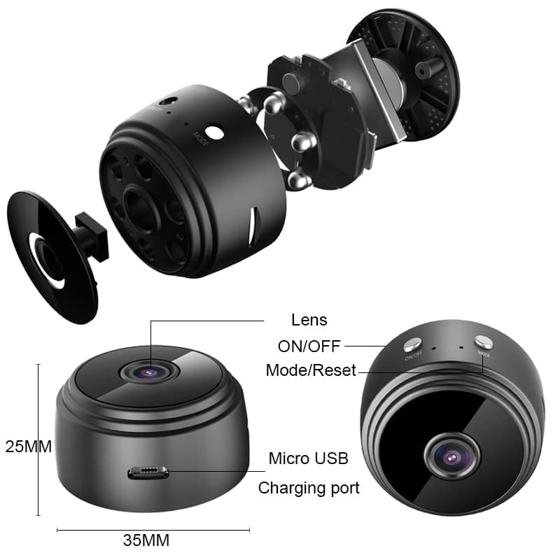 WiFi Mini Camera HD 1080p Wireless - Image 7