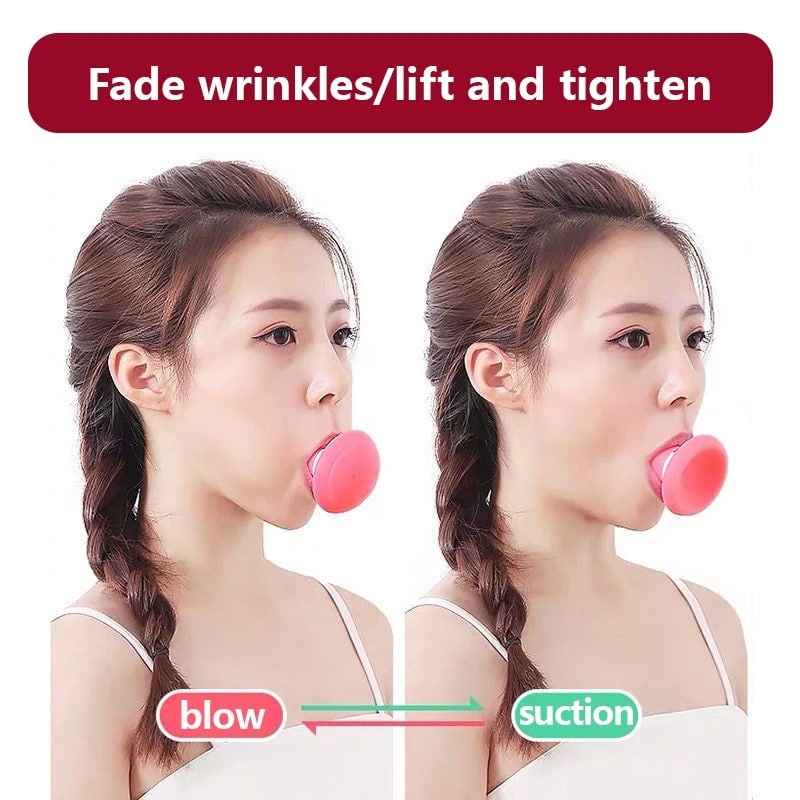 Face Exerciser, Facial Yoga Face Slimmer Silicone Slimming Face Lifter Double V Face Facial Lifter - Image 2