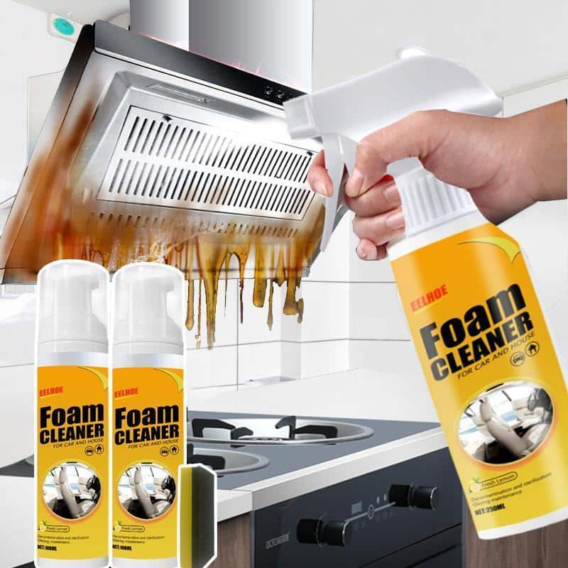 Foam Cleaner Spray Multi-purpose Anti-aging Cleaner Tools Car Interior - Image 2