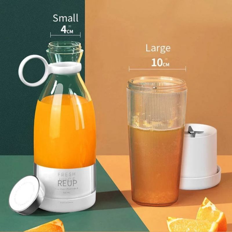 Portable Electric Juicer USB Charging Fruit Mixers Smoothie Bullet Blender - Image 4