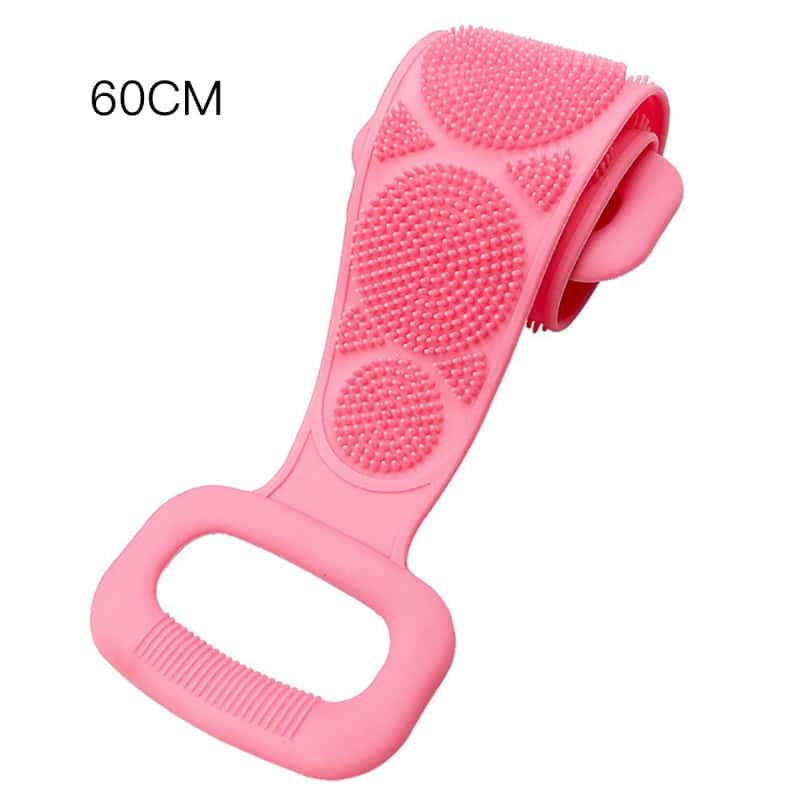 Silicone Body Scrubber Back Massage Exfoliating Sponge Bathroom Bath Brush - Image 4