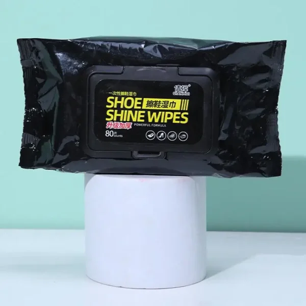 Sneakers Cleaning Wipes Shoe Cleaners Disposable Shoe Wipes Quick Clean Wet Wipes Quick Clean Wet Wipes (80 pcs )) - Image 2