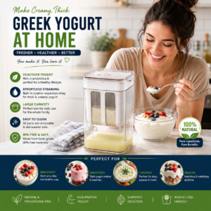 Greek Yogurt Maker Strainer (1100ML)