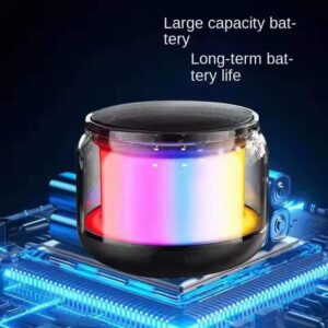 Mini Portable Bluetooth Speaker Wireless LED TWS Subwoofer